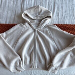 Abercrombie & Fitch Light Tan Hoodie